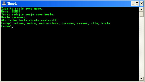 Simple - SK version